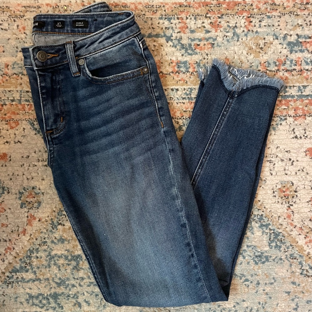 Miss Me Womens Size 27 Ankle Skinny Jeans